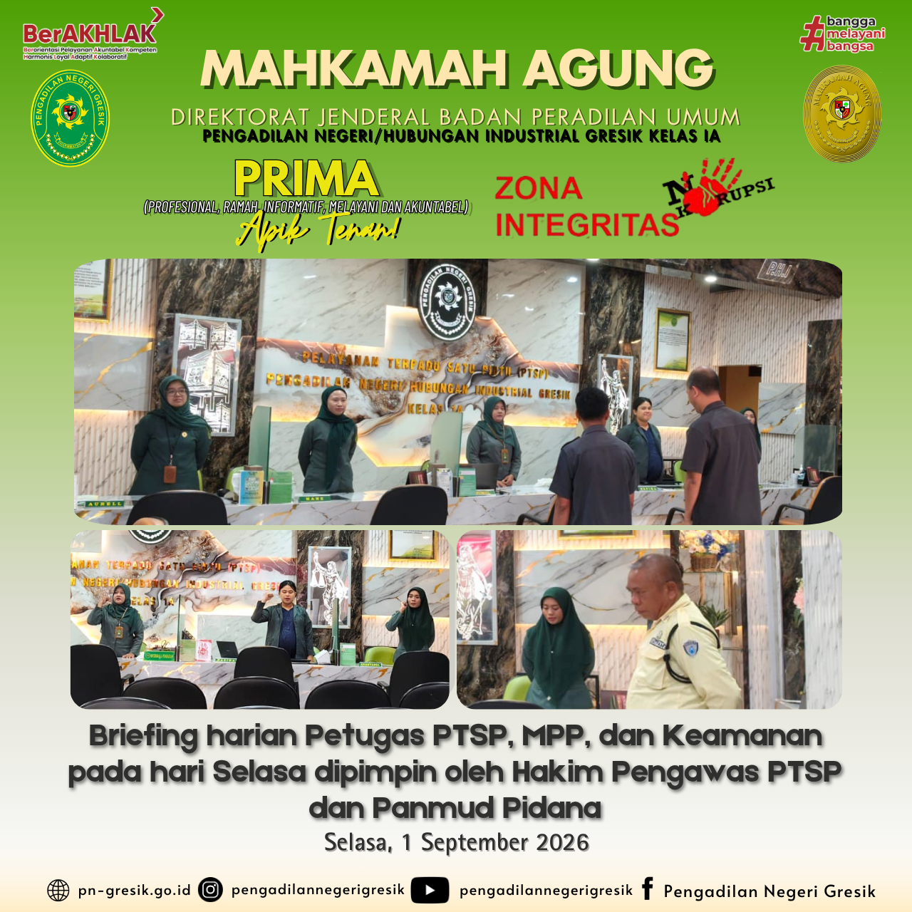 Breifing Harian PTSP